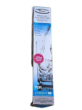 OEM Whirlpool 4396841 PUR Refrigerator Water Filter NEW